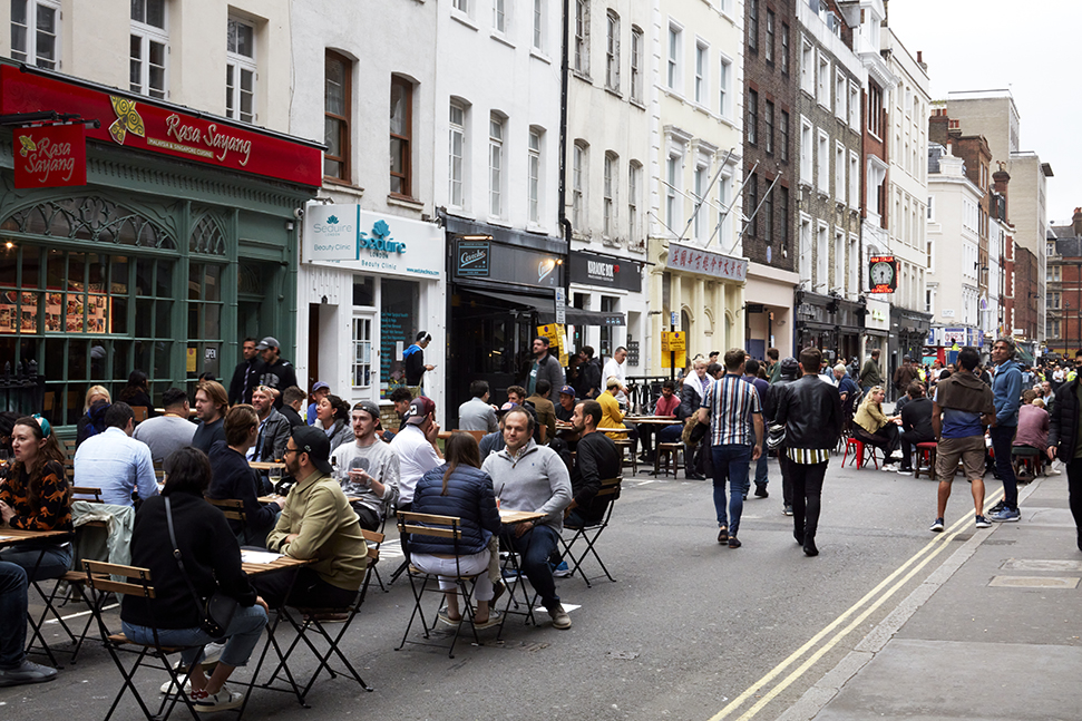 The streets of Soho are car free this summer! | Skint LondonSkint London